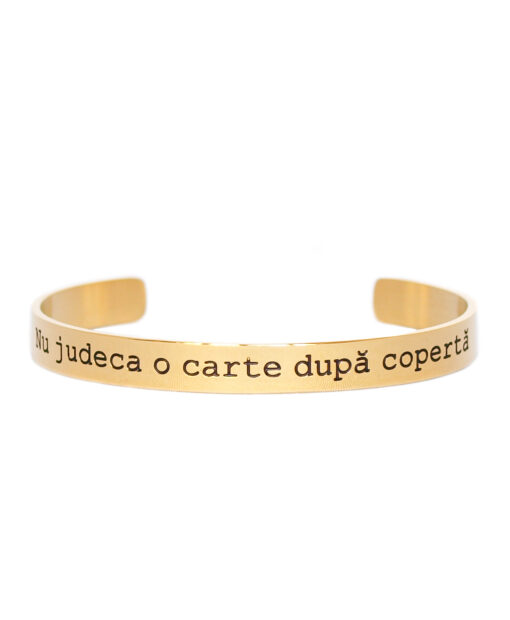 Flash Jewels Mood Bracekets Nu judeca o carte dupa coperta